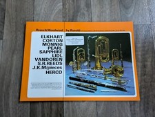 Vintage Brass & Woodwind Instruments by Rosetti Catalougu 1978