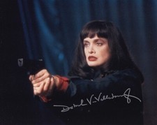 DEBORAH VAN VALKENBURGH signed Autogramm 20x25cm BRAIN in Person autograph COA