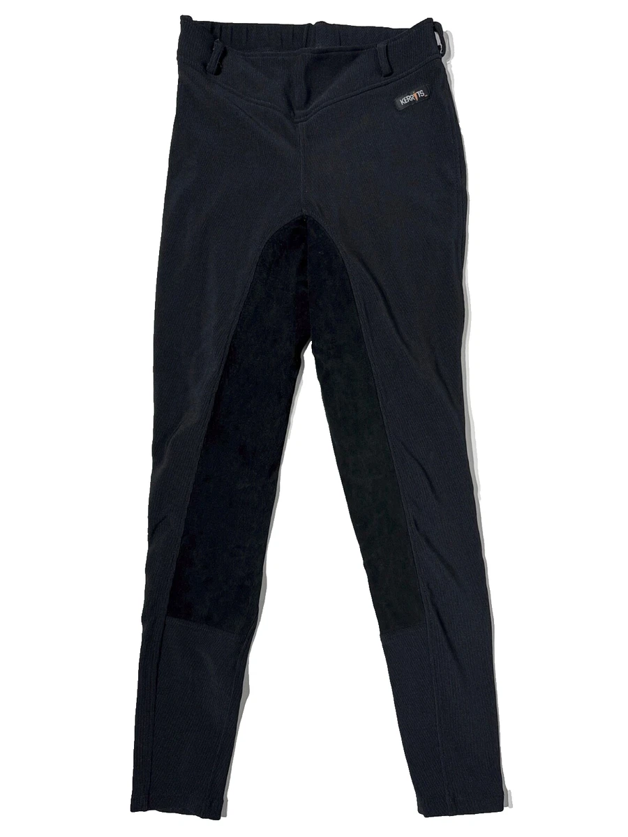 Pantalon D'équitation Enfant Kerrits - Grande Culotte Noir - Taille L - USA