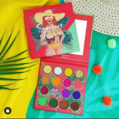 Kara Beauty Summer Stunna & Beach Daze Eyeshadow Palette Bundle New SEALED