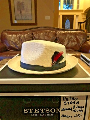 stetson retro panama hat