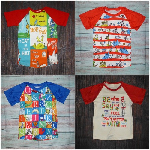 Dr Seuss Short Sleeve Shirt 2T 3T 4T 
