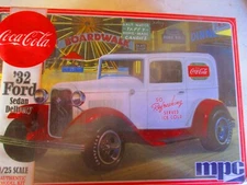 🔥 MPC '32 Ford Sedan Delivery Coca-Cola WRAPPED  Model Kit 1/25  MPC902 PANEL