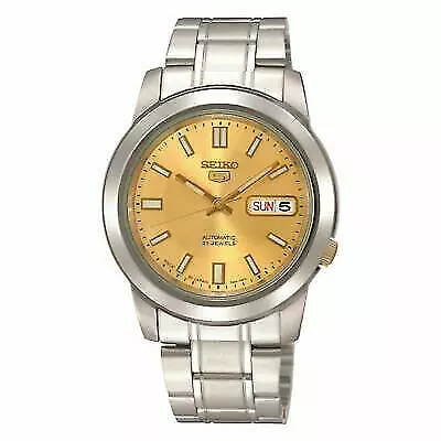 Seiko 5 deals gold silver