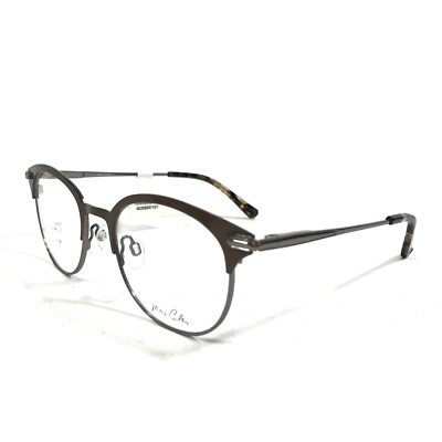 Max Cole MC1518 COL 10 Eyeglasses Frames Brown Round Full  display picture 1