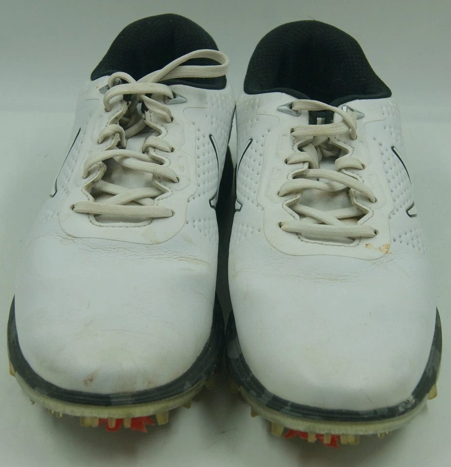 Callaway Cornado V2 Golf Shoes Men's Size 10 White Leather Lace-Up Shoes - Image 4 of 4