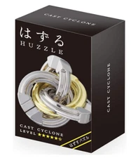 Hanayama HUZZLE Cast Puzzle CYCLONE 【 Difficulty Level 5 】Brain Teaser Disengage