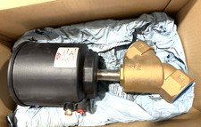 ASCO 8290A485 BRONZE ANGLE BODY Dust Collector Air Solenoid Valve 2" (OEM) *NEW*