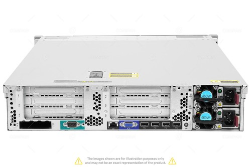 HPE Proliant DL380P G8 8SFF 2x Xeon E5-2630 V2 64 GB RAM Rails - Photo 3/7