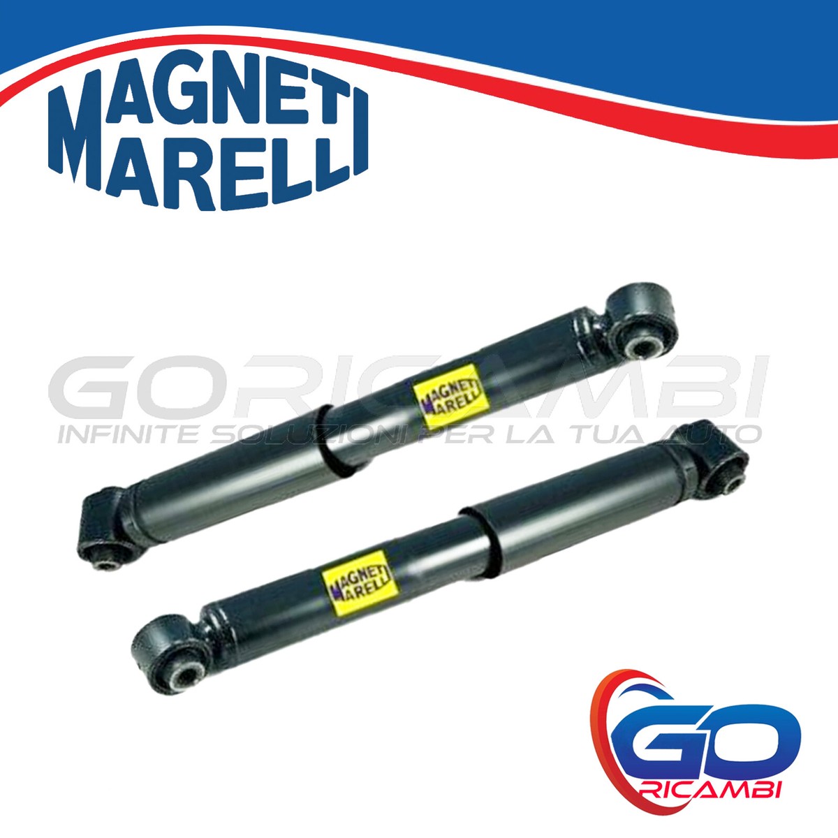 Kit 4 Ammortizzatori Japanparts Per Fiat 500 E 500C (312) - Anteriori E Posteriori, Ricambio Auto