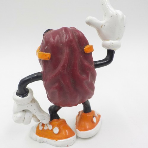 California Raisins PVC Figure w/ Orange Sunglasses, Vintage 1987 Applause - Picture 3 of 6