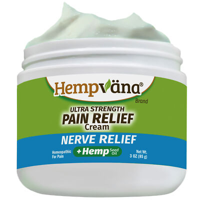 #ad #ad Hempvana Ultra Strength Nerve Relief Cream As Seen on TV Targets Discomfort $29.99