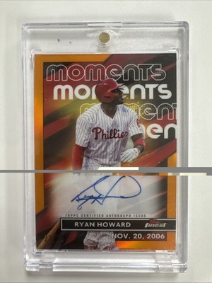 2023 Topps Finest - Ryan Howard #FMA-RH /25