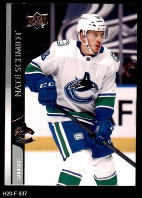 2020 Upper Deck #637 Nate Schmidt Canucks 8 - NM/MT
