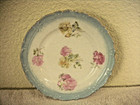 7 inch Decorative Plate Many uses trimmed in Blue — photo 1