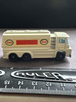 #ad #ad c1960s Husky Toys Esso Fuel Tanker Truck Oil Gas Diecast Great Britain $29.99