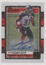 2017 Panini Donruss The Rookies Auto 104/499 Jeremy McNichols #36 Auto 0c2