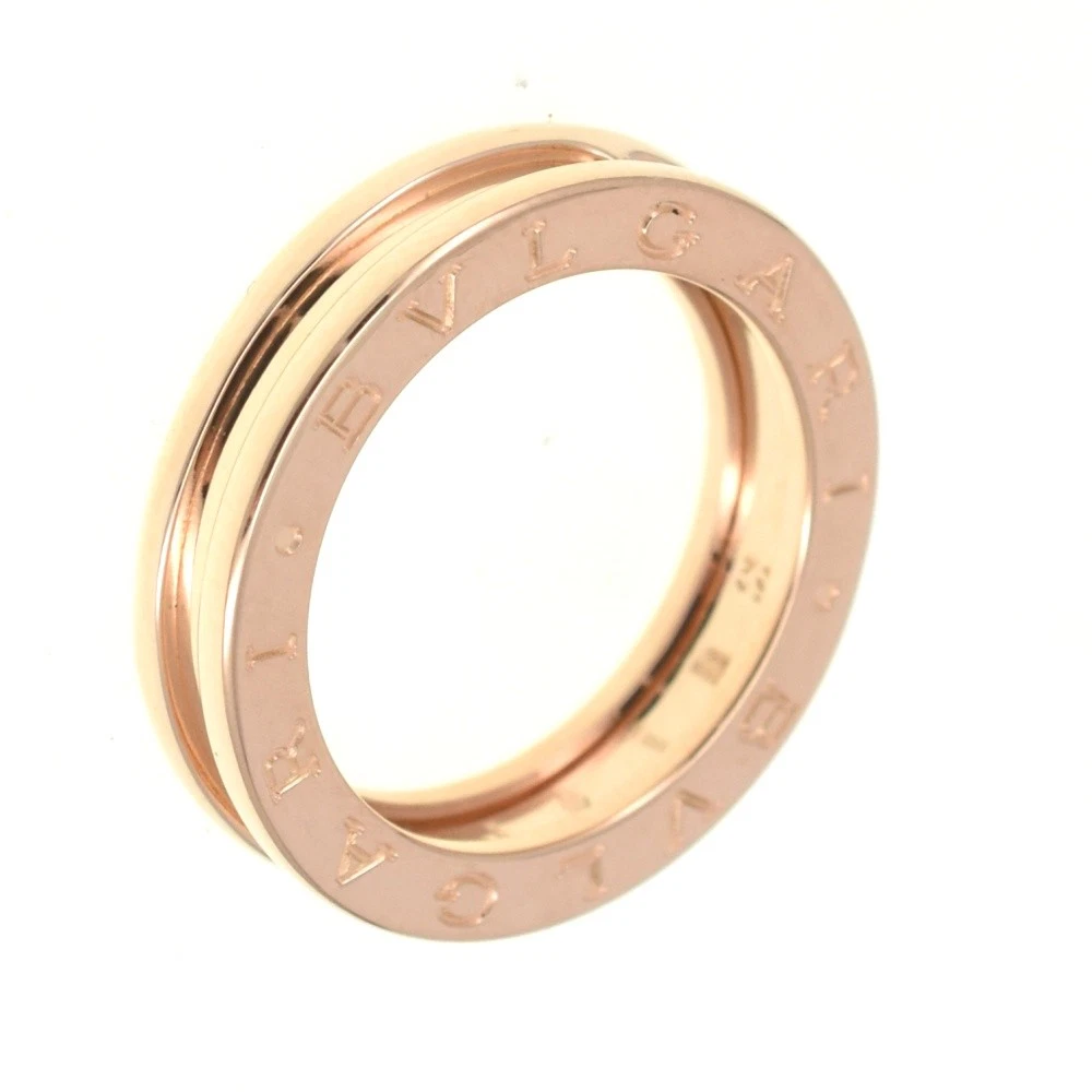 BVLGARI B-Zero1 ring Size 52/JP12 K18PG Ladies jewelry S#139655