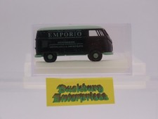 Brekina x VW Bus Bulli T 1 Emporio Männermode schwarz in OVP 1:87 192067