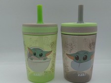 Zak Designs Star Wars The Mandalorian Kelso Toddler Cup For Travel Or At Home,