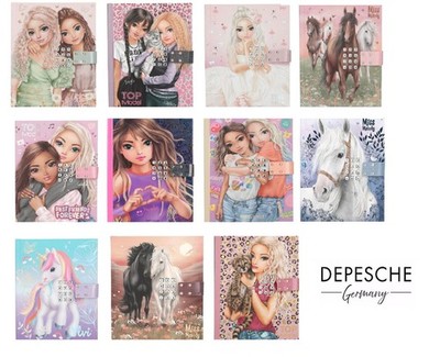 DEPESCHE - TAGEBUCH - LED - CODE - TOP MODEL-MISS MELODY-YILVI AUSWAHL # NEU OVP
