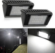 Nilight Rv Exterior Light 2pcs 5 Inch Porch Lights White Beam 12v 24v Led Scene