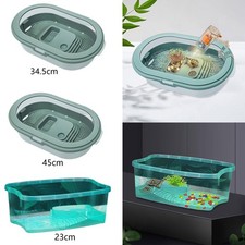 Turtles Tank Aquarium Terrapin Lake Breeding Terrapin Feeding Box Indoor Decor