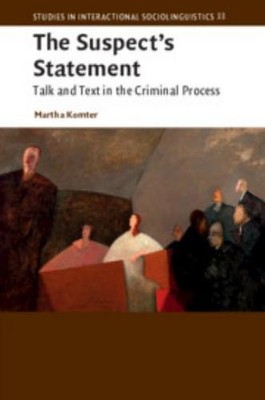 Martha Komter The Suspect's Statement (Taschenbuch)