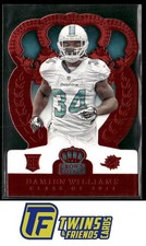 2014 Panini Crown Royale #152 Damien Williams Red #/99