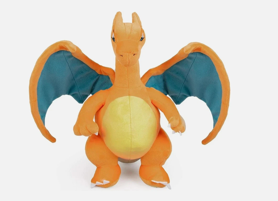 New Shiny Charizard Plush Toy  12" Collectible Soft Stuffed 