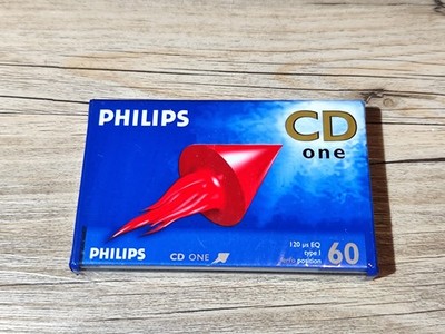Philips CD one 60 Ferro Position (Type I) Leerkassette - original versiegelt