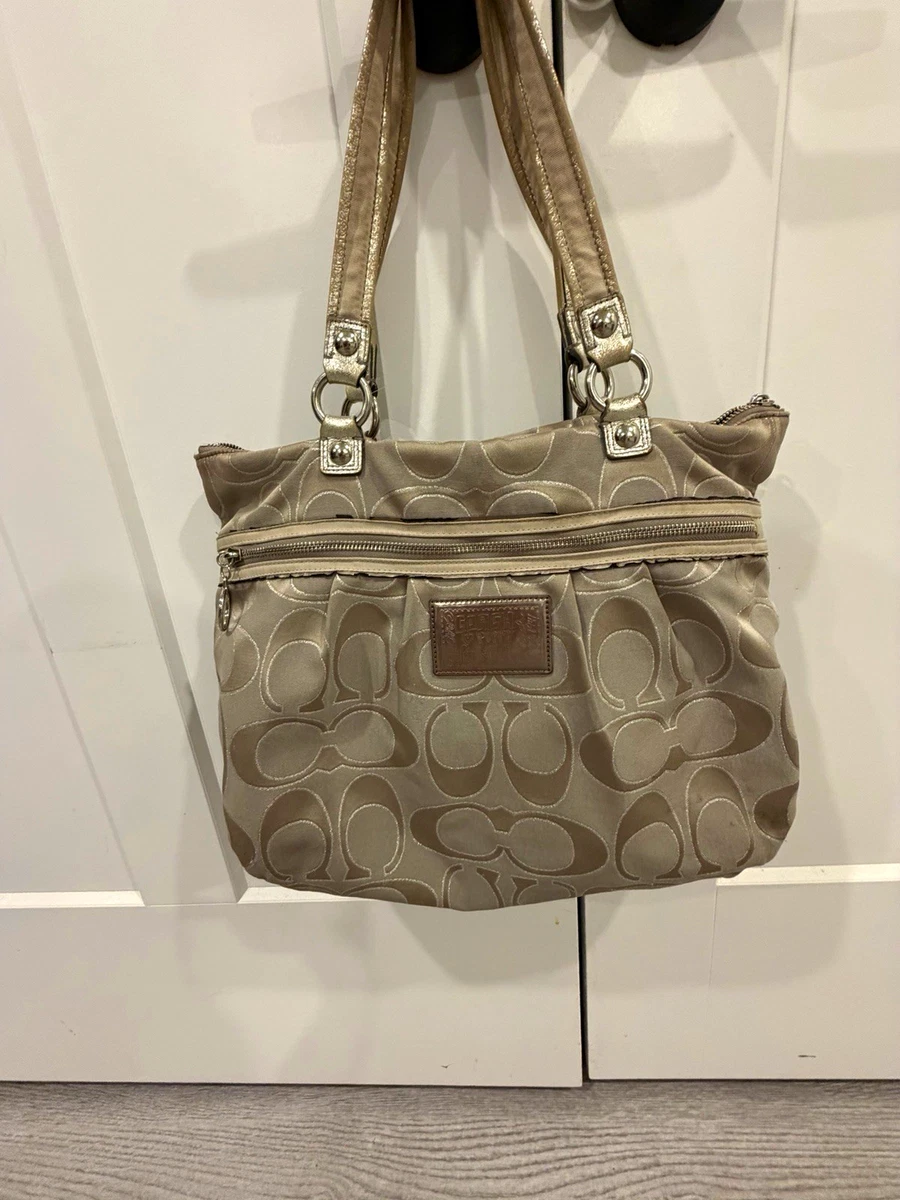 Coach Poppy Tote Beige Bags & Handbags for Women for sale | eBay