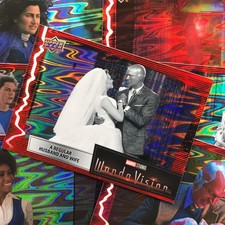 2022 Wandavision Tell Us What Is Your Story Scarlet Red No 9