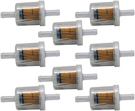Briggs and Stratton 8 Pack 691035 Fuel Filter 40 Micron For Selected Engines