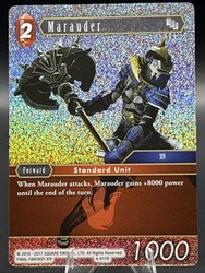 Final Fantasy TCG Marauder 4-017R Opus IV Foil