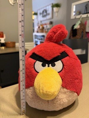 Commonwealth Angry Birds Big Red Bird Terence Plush 9 Inch Ball Medium