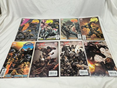 X-Men X4 Xforce Mini Series Comic Lot Divided We Stand some Variant Issues