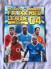 Merlin’s 2004 FA Premier League 04 Autograph Edition Sticker Collection COMPLETE