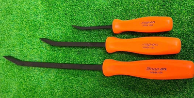 #ad #ad Rare Snap on Striking Pliers Set SPBS18A SPBS12A SPBS8A Old Grip Orange $265.33