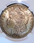 1886-P Morgan silver Dollar MS66  Fantastic Toning
