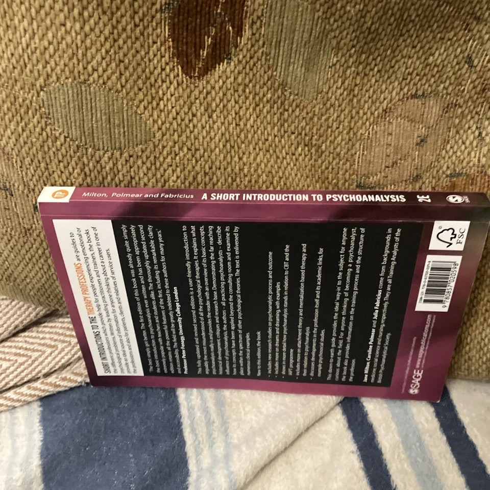 A Short Introduction to Psychoanalysis Short Introductions to the Therapy Pro... - Image 4 of 4