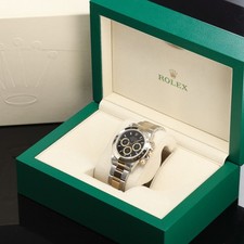 Rolex Daytona 40mm Two-Tone Black/Champagne Dial YG Bezel Oyster 16523 2