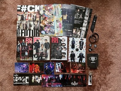 The GazettE Mucc An Cafe Luna Sea Merchandise Paket Rock and Read Visual Kei