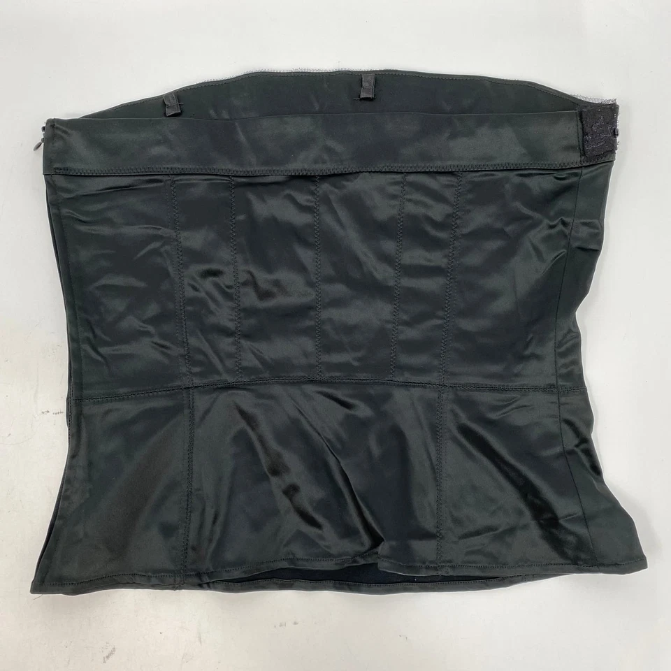 Blusa Galliano negra sin tirantes con cuentas | Talla IT 32/46 Foto 4 de 4