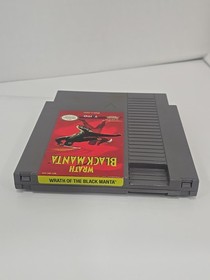 Wrath of the Black Manta NES TAITO Video Game Nintendo OEM Rental Case