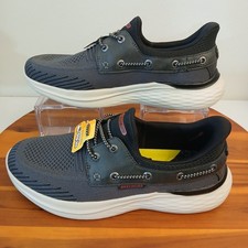 Skechers Hands Free Slip-ins Mens 8 Black Lawson Parasail Boat Shoes Casual Ath
