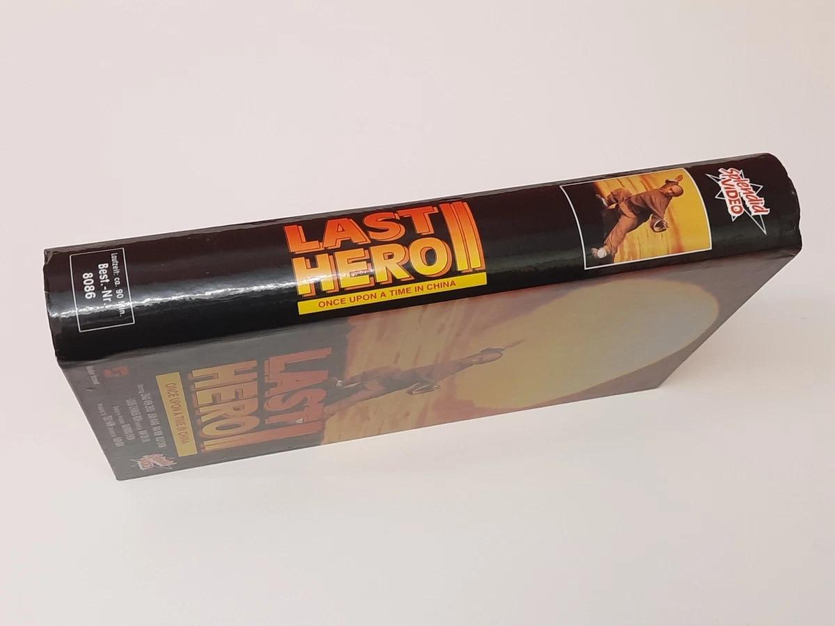 Last Hero II 2 1993 VHS German PAL Video Hartbox Once Upon a Time in China