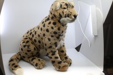 Peluche grand chat vintage 1989 Applause WWF faune guépard RARE