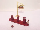 PETROL PUMPS ESSO MATCHBOX GARAGE ACCESSORY PACK No 1 A1 VINTAGE LESNEY & SIGN
