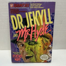 Dr. Jekyll and Mr. Hyde (Nintendo 1989) NES CIB Complete W/ Box & Manual Tested